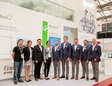 Team fischer group – Messe China 2018